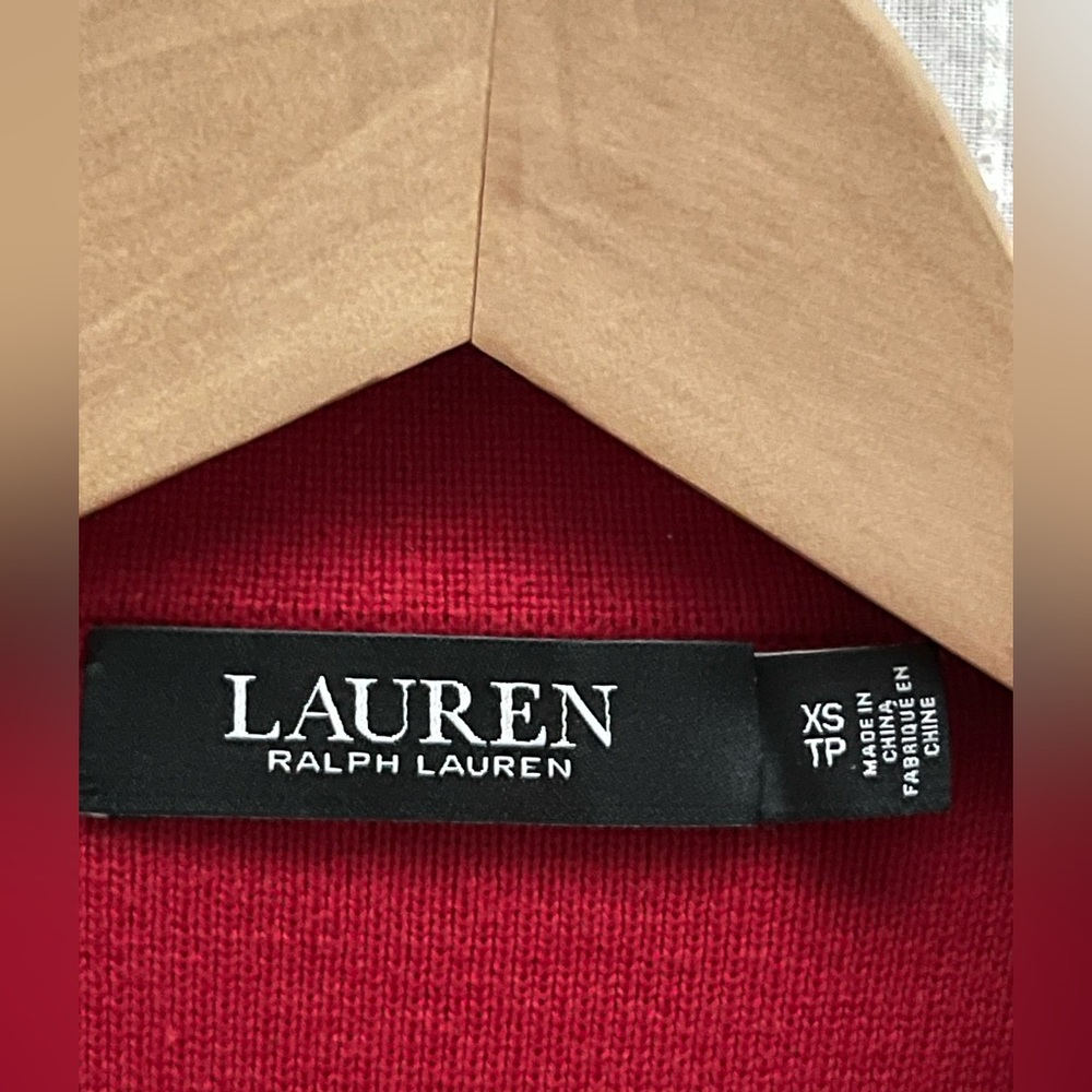 NWOT Ralph Lauren Black Label Sweater Knit Blazer size XS/TP - Picture 3 of 7